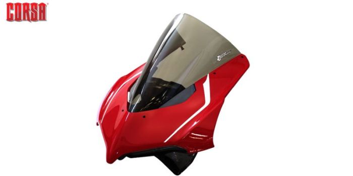 【受注生産 注文約4ヶ月】ZEROGRAVITY ゼログラビティ スクリーン コルサ クリア DUCATI V4/S PANIGALE 19