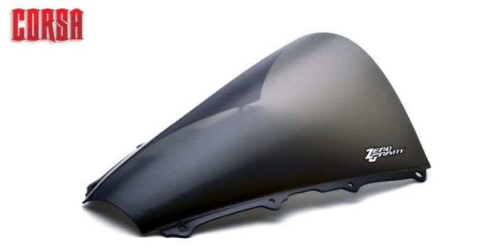 【受注生産 注文約4ヶ月】ZEROGRAVITY ゼログラビティ スクリーン コルサ スモーク TRIUMPH DAYTONA675 06-08