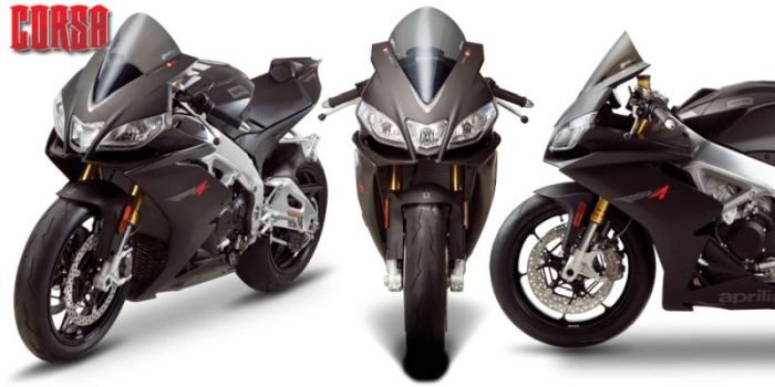 【受注生産 注文約4ヶ月】ZEROGRAVITY ゼログラビティ スクリーン コルサ クリア APRILIA RSV4 FACTORY 09-14｜motofellow 21,340円