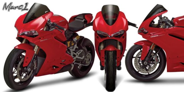 【受注生産 注文約4ヶ月】ZEROGRAVITY ゼログラビティ スクリーン MARC1 スモーク DUCATI 1299 PANIGALE 15-17/959 PANIGALE 15-17