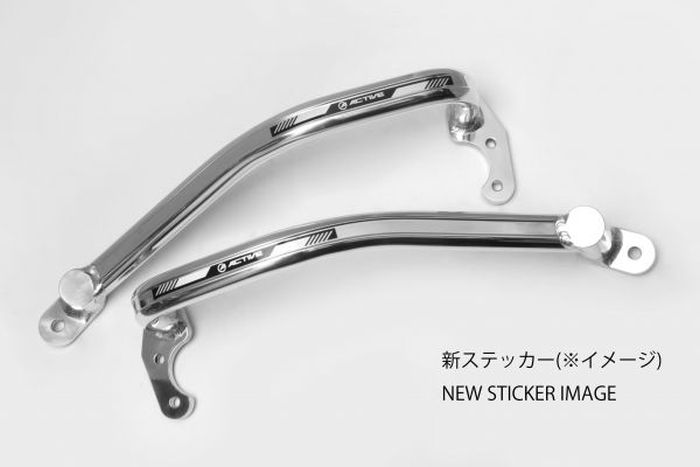 ACTIVE アクティブ サブフレーム マットブラック ZEPHYR750 バイク用品