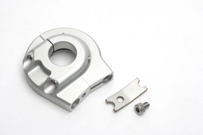 ACTIVE アクティブ スロットルホルダーTYPE-EVO2 シルバー 汎用(φ22.2ハンドル対応) スモールボディ