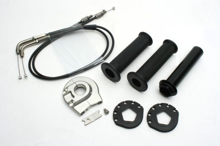 ACTIVE アクティブ ハイスロットルキット TYPE-EVO2 シルバー YZF-R1 09-14 巻取径φ50/52｜motofellow