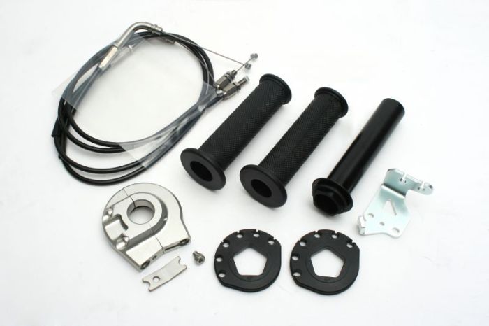 ACTIVE アクティブ ハイスロットルキット TYPE-EVO2 シルバー YZF-R25/R3 15-18 巻取径φ50/52