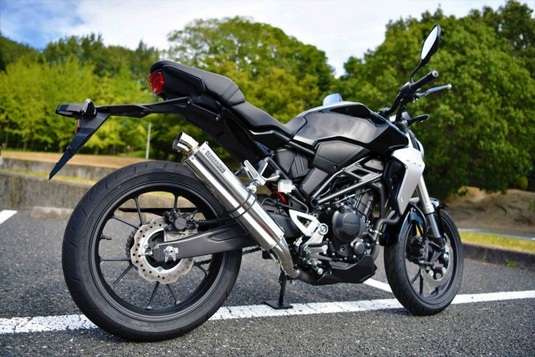 BEAMS ビームス R-EVO スリップオンマフラー ステンレス/重量（純正5.7kg）：2.75kg CB250R