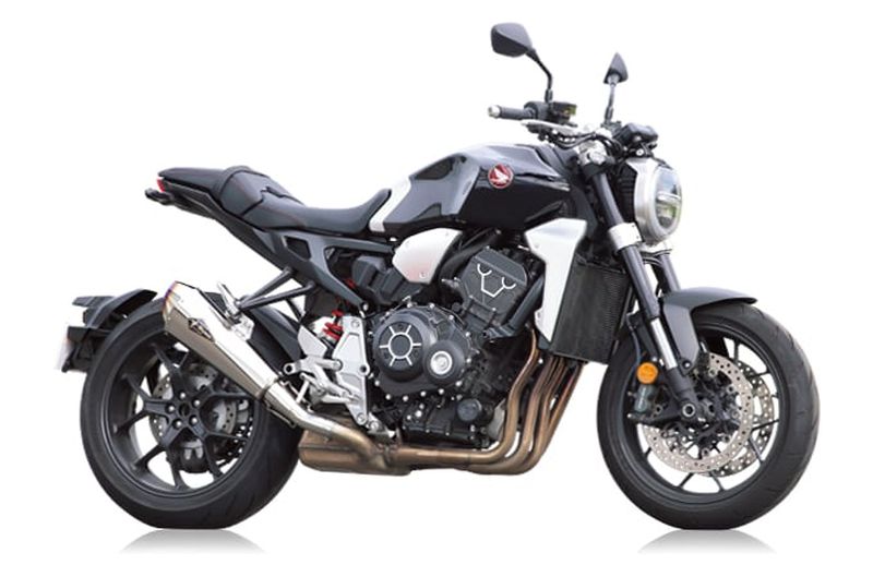r's gear アールズギア リアルスペック S/O シングル チタンポリッシュ CB1000R '18-'20