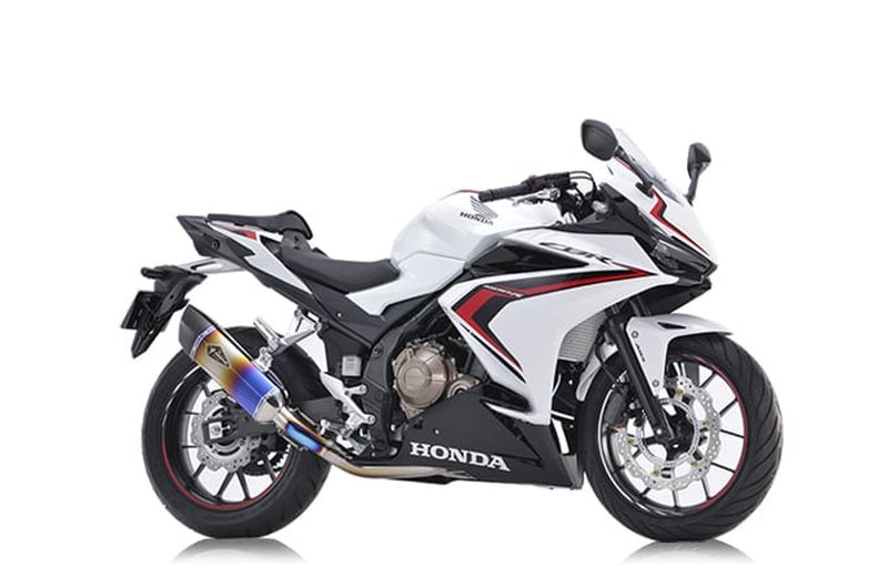 r's gear アールズギア リアルスペック シングル Type S チタンドラッグブルー CBR400R '16-'18/'19-'21｜motofellow 105,536円
