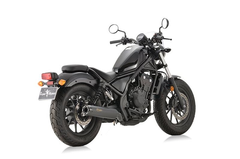 r's gear アールズギア ワイバンクラシック スリップオン ブラックエディション Rebel500 '17-'22