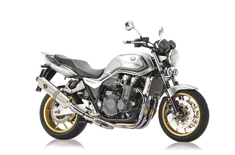 r's gear アールズギア ワイバンR シングル UPタイプ チタンポリッシュ CB1300SF/SB '21- (8BL)