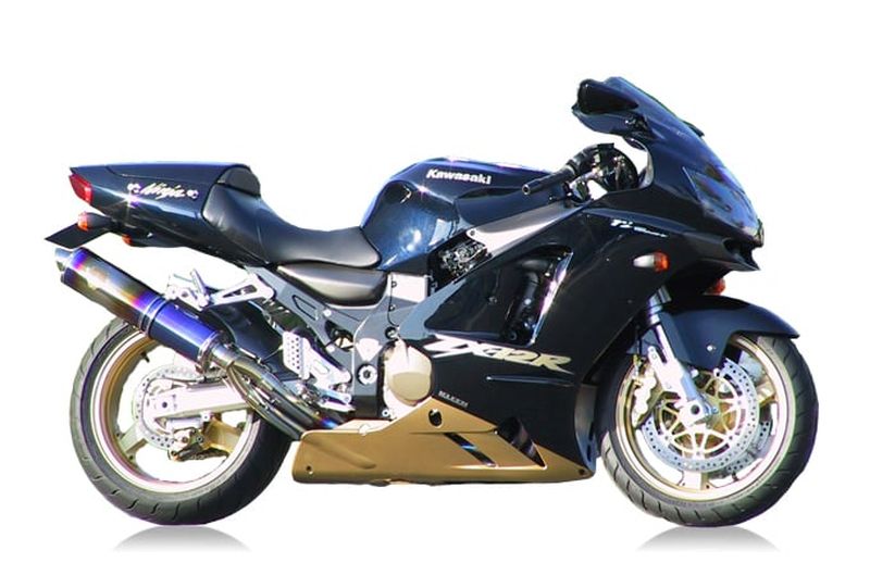 r's gear アールズギア ワイバン シングル チタンドラッグブルー ZX-12R｜motofellow