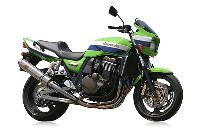 r's gear アールズギア ワイバン シングル チタンポリッシュ ZRX1200/R｜motofellow 120,197円