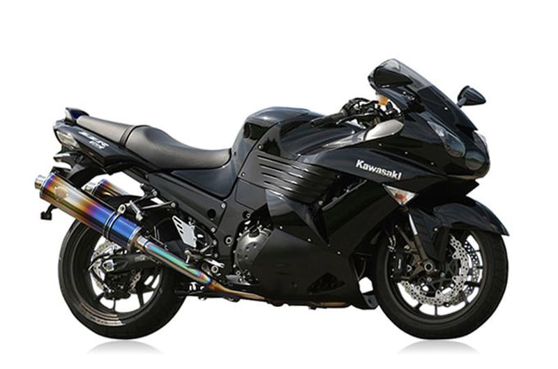 r's gear アールズギア ワイバン ツイン オーバルチタンドラッグブルー ZZR1400 '08-'11 161,700円