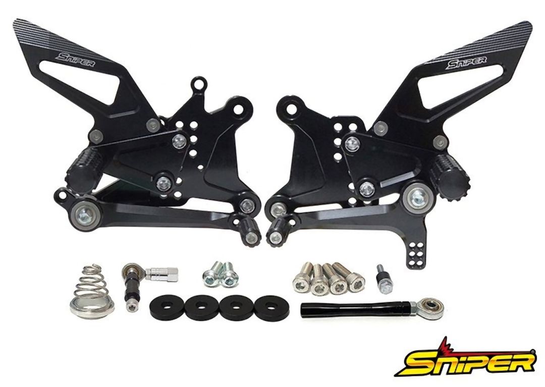 SNIPER スナイパー バックステップ 黒 NINJA ZX-6R (19-) ZX636G