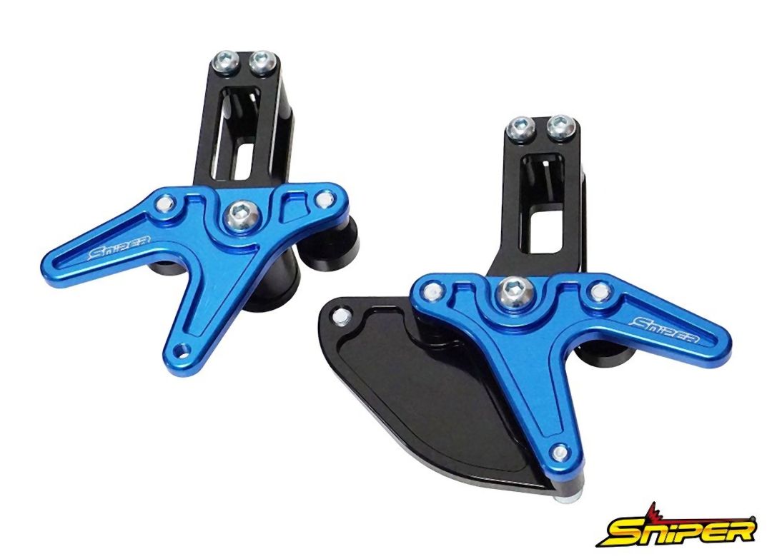 SNIPER スナイパー レーシングスタンドフック 青 スプロケットガード付 GROM JC92 Dax125/ダックス125 15,458円