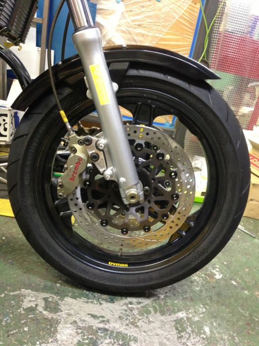 楽天市場】【項目選択】フロントキャリパーサポート KYB38/320mm