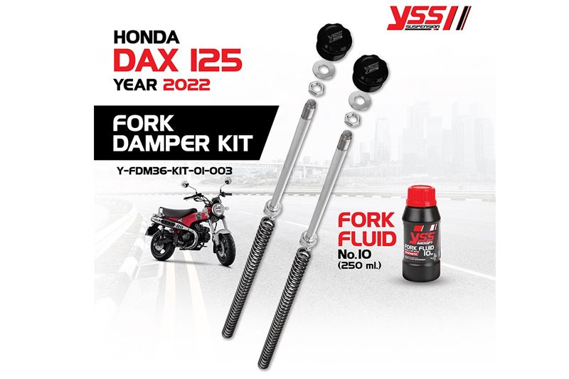 【楽天市場】【期間限定おまけ付き！】YSS ワイエスエス 【FORK DAMPER KIT】 フォークダンパーキット DAX125 '22