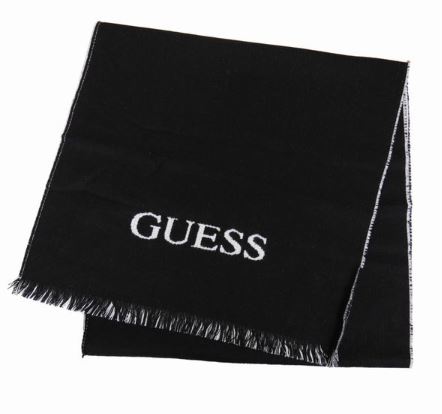 ゲス GUESS マフラー スカーフ AJ3A8865DS BK 2019AW ブラック 送料無料 ギフト プレゼント