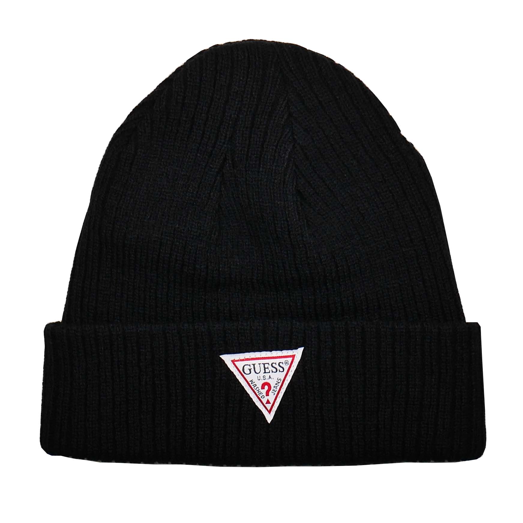 楽天市場】ゲス ニット帽 メンズ レディース GUESS AI4A8858DS BLK