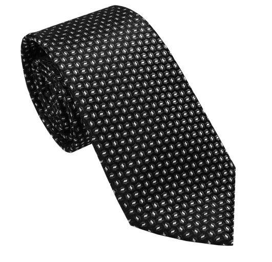 EMPORIO ARMANI エン急性灰白髄炎 アルマーニ タイ メンズ 340075 2F628 00020 NERO 幅7.5糎 貨物輸送無料 専用BOX 箱付き添い人 絹地100％ 差し上げ物 一般受け 御膳上等 ブランド名  成年者式 就職祝い事 父の日 バレンタイン クリスマス