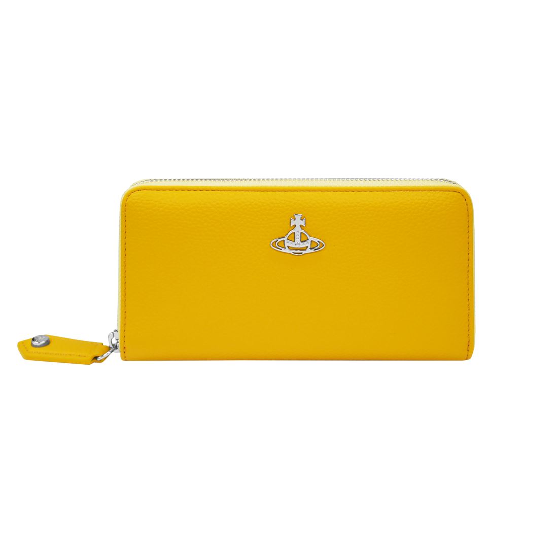 Vivienne Westwood ヴィヴィアンウエストウッド RE-VEGAN 51050023U-S000D ラウンドジッパー長紙入れ E406  YELLOW CLASSIC ZIP ROUND WALLET 貨物輸送無料 差し上げ物 差し上げ物 革小物 クリスマス バレンタイン 白いことデー 生まれ落ちる日 成年者