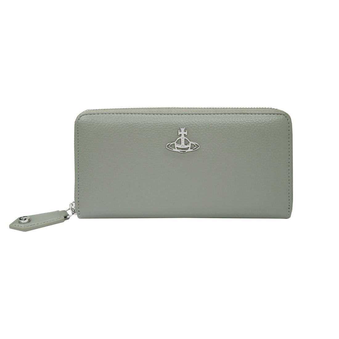 Vivienne Westwood ヴィヴィアンウエストウッド RE-VEGAN　51050023U-S000D ラウンドファスナー長財布　M406 GREEN CLASSIC ZIP ROUND WALLET 送料無料 プレゼント ギフト 革小物 クリスマス バレンタイン ホワイトデー 誕生日 成人