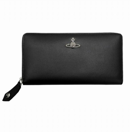 Vivienne Westwood ヴィヴィアンウエストウッド 長財布 FLORENCE_51050022 BLACK 19AW ブラック ホック式 送料無料 プレゼント ギフト　ヴィヴィアン　黒　黒色 革小物