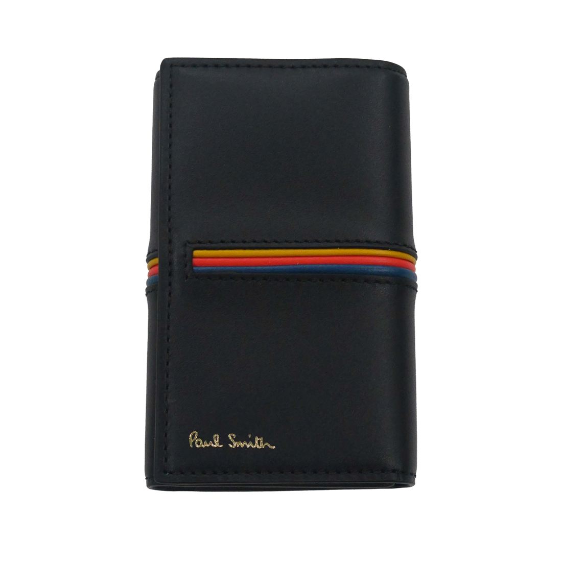PAUL SMITH ポールスミス　キーケース　M1A-1981X-AINSTP 79 BK ブラック 送料無料 プレゼント ギフト メンズ 革小物