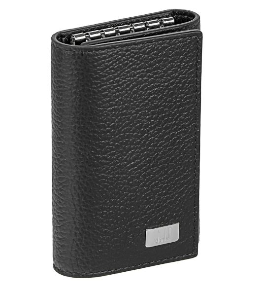 dunhill ダンヒル 19F2950AV001R Avorities Leather キーケース ブラック 送料無料 プレゼント ギフト 革小物 クリスマス バレンタイン ホワイトデー 誕生日 成人 紳士用 紳士 メンズ｜カウフル　店