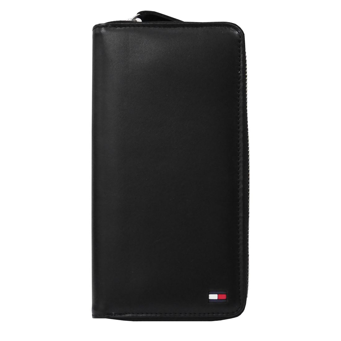 トミーヒルフィガーTOMMY HILFIGER　DORE ラウンドファスナー長財布(小銭入れ有)31TL40X009 BK 送料無料 プレゼント ギフト 革小物 クリスマス バレンタイン ホワイトデー 誕生日 成人｜カウフル　店 8,345円