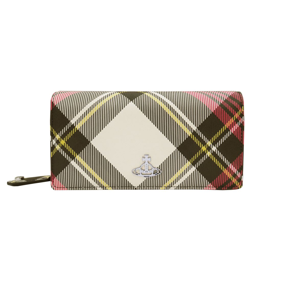 Vivienne Westwood ヴィヴィアンウエストウッド DERBY 51060025-S0012-PF 二つ折り長財布 BIOGREEN SAFFIANO PRINTED3 O101 NEW EXHIBITION TARTAN 送料無料 プレゼント ギフト 革小物 クリスマス バレンタイン ホワイトデー 誕生日 成人