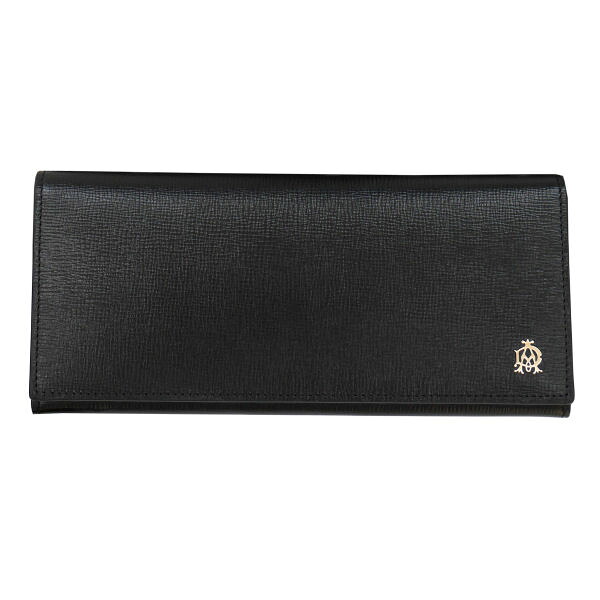 dunhill ダンヒル L2S810A FULHAM 長財布(小銭入れ有) ブラック 送料無料 プレゼント ギフト 革小物 クリスマス バレンタイン ホワイトデー 誕生日 成人 紳士用 紳士 メンズ｜カウフル　店