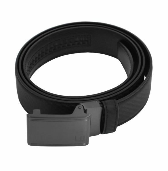 DUNHILL ダンヒル ベルト DU21F4A10CH型押つや無ブラック&times;つや無ブラック 送料無料 プレゼント ギフト メンズ｜カウフル　店