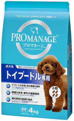 プロマネージ　成犬用　トイプードル専用 ４ｋｇ マース ペット フード ドッグフード