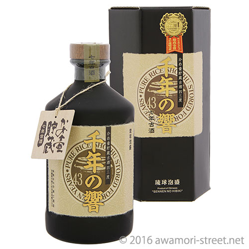 楽天市場】千年の響 長期熟成古酒 43度 720ml / 今帰仁酒造 / 四