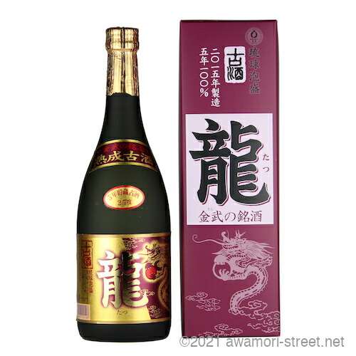 熱い販売 楽天市場】龍 熟成古酒 43度,720ml / 金武酒造 / 四合 泡盛 古酒 焼酎
