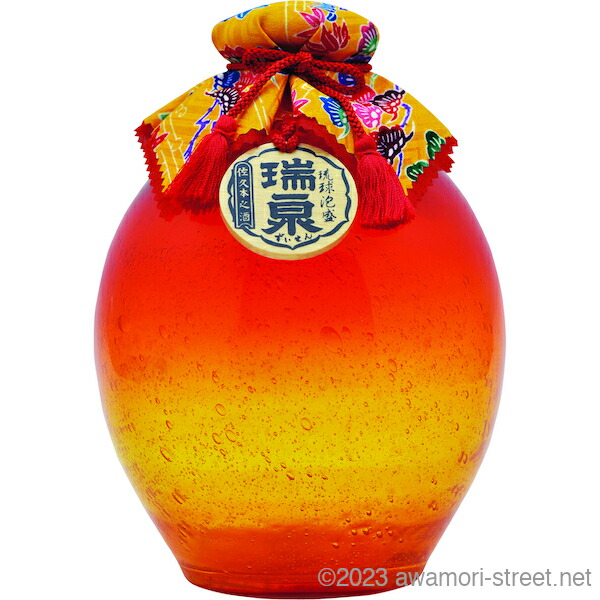 楽天市場】琉球ガラス1升 -滄- 瑞泉 古酒 43度,1800ml / 瑞泉