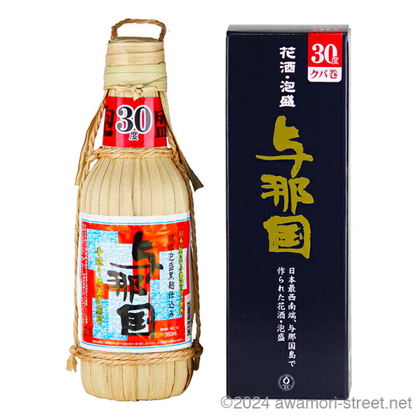 楽天市場】琉球泡盛 どなん クバ巻き 30度 600ml/国泉/與邦国/与那国