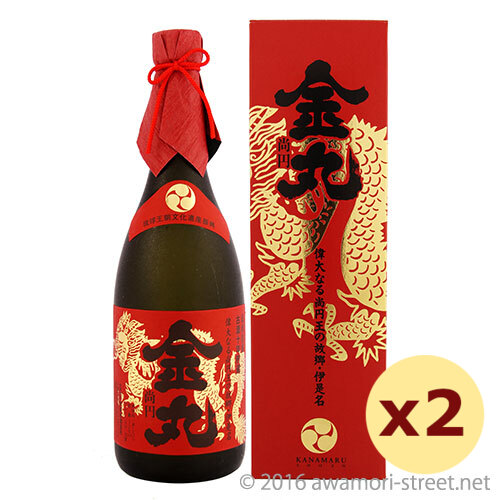 金丸 10年 35度,720ml × 2本セット / 伊是名酒造 / 四合 泡盛 古酒 贈り物 お歳暮 お中元 ギフト 敬老の日 父の日 家飲み 宅飲み|泡盛ストリート 店
