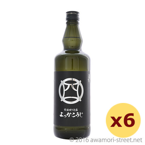よっかこうじ 43度,720ml × 6本セット / 忠孝酒造 / 四合 琉球泡盛 沖縄の蒸留酒 お中元 ギフト 家飲み 宅飲み お歳暮 お年賀 沖縄土産 母の日 父の日 敬老の日|泡盛ストリート 店