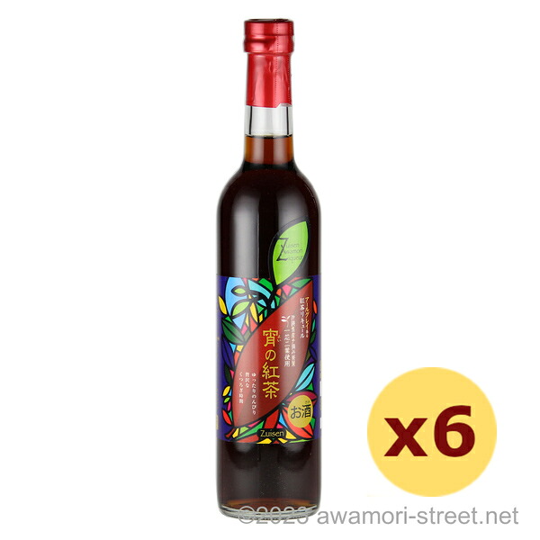 宵の紅茶 12度,500ml x 6本セット / 瑞泉酒造 / 泡盛 リキュール 贈り物 ギフト お歳暮 お中元 敬老の日 父の日 家飲み 宅飲み｜泡盛ストリート　店