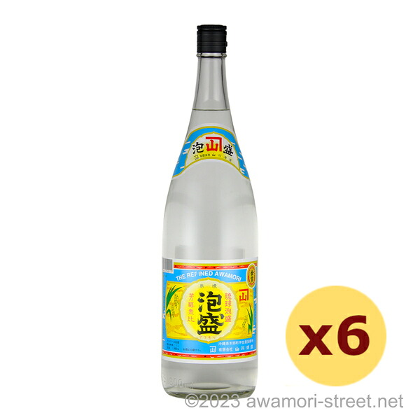 かねやま 30度,1800ml x 6本セット / 山川酒造 / 一升 泡盛 琉球泡盛 沖縄の蒸留酒 お中元 贈り物 贈答用 ギフト 家飲み 宅飲み お歳暮 お年賀 沖縄土産 母の日 父の日 敬老の日|泡盛ストリート 店