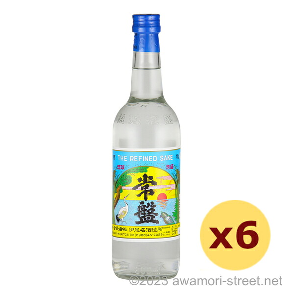 常盤 30度,600ml x 6本セット / 伊是名酒造 / 三合 泡盛 琉球泡盛 沖縄の蒸留酒 お中元 ギフト 家飲み 宅飲み お歳暮 お年賀 沖縄土産 母の日 父の日 敬老の日