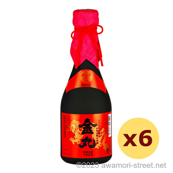 金丸 10年 35度,300ml x 6本セット / 伊是名酒造 / 泡盛 古酒 琉球泡盛 沖縄の蒸留酒 お中元 ギフト 家飲み 宅飲み お歳暮 お年賀 沖縄土産 母の日 父の日 敬老の日|泡盛ストリート 店