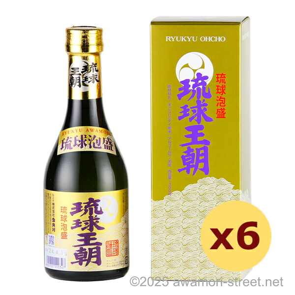 琉球王朝 30度,300ml x 6本セット / 多良川 / 泡盛 琉球泡盛 沖縄の蒸留酒 お中元 ギフト 家飲み 宅飲み お歳暮 お年賀 沖縄土産 母の日 父の日 敬老の日
