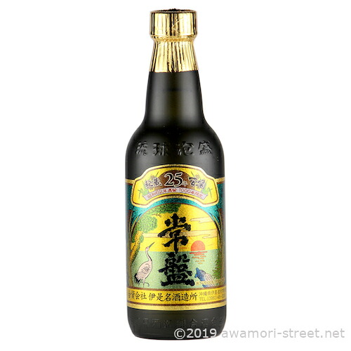常盤 25年古酒 41度,360ml / 伊是名酒造 / 二合 ハーフボトル 泡盛 古酒 贈り物 お歳暮 お中元 ギフト 敬老の日 父の日 家飲み 宅飲み