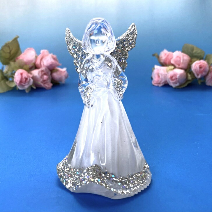 楽天市場】≪天使 置物＊天使雑貨＊エンジェル雑貨≫【LEDキャンドル