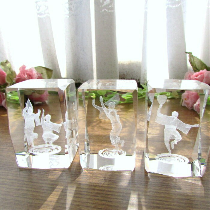 楽天市場】クリスタル 置物 3D オブジェ 自由の女神 インテリア