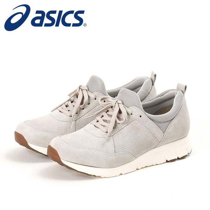 ★大人のおでかけに！やわらかい風合いの牛革使用★【 アシックス asics 】【 シューズ 靴 】 アシックス商事 レディース スニーカー 3E レザー アキュアーズ AO-24060 (227) クールグレー [251103][amz] 6,379円