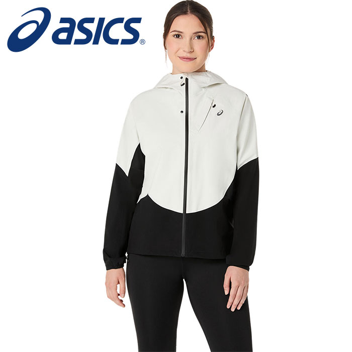 【 2026年 春夏モデル】【 アシックス asics 】【 ウェア 】 ランニング レディース ジャケット METARUN メタラン LEGEND レジェンド アウター おしゃれ かわいい 2012D348 (001) パフォーマンスブラックxクリーム [260129][amz]｜Awa-spo 店