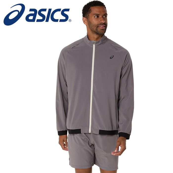 【 アシックス asics 】【 ウェア 】 ジャケット アクティブリーズ ジャカード メンズ スポーツ アシックス 2031E886 (022) カーボン [250320][amz] 8,783円